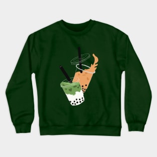 Matcha vs Thai Tea Crewneck Sweatshirt